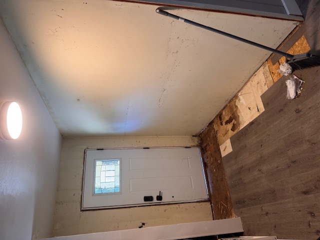 Entryway flooring project